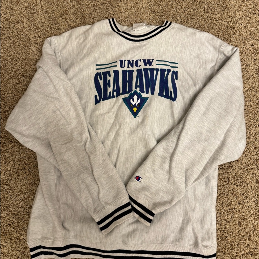 Champion XL UNCW Seahawks Crewneck
